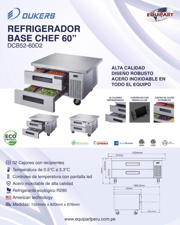 Base chef 60