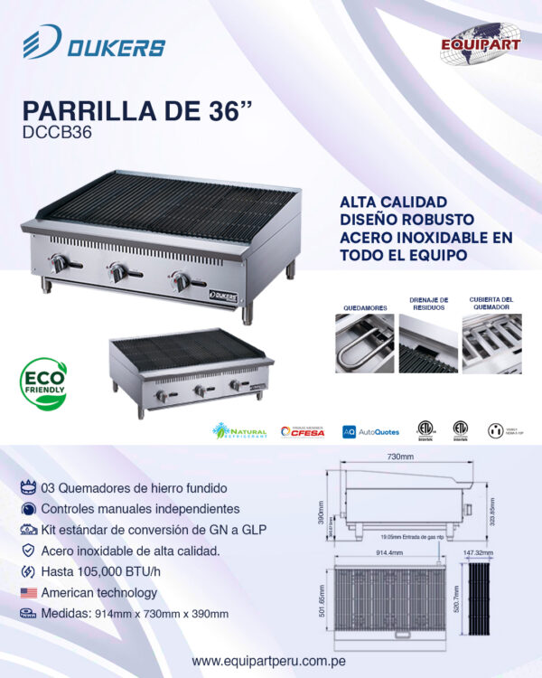 Parrilla 36