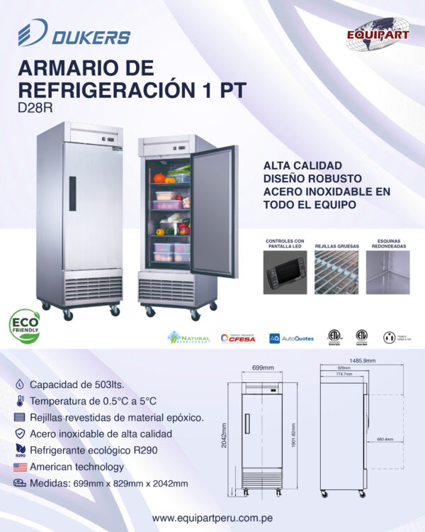 Refrigerador 1 pt