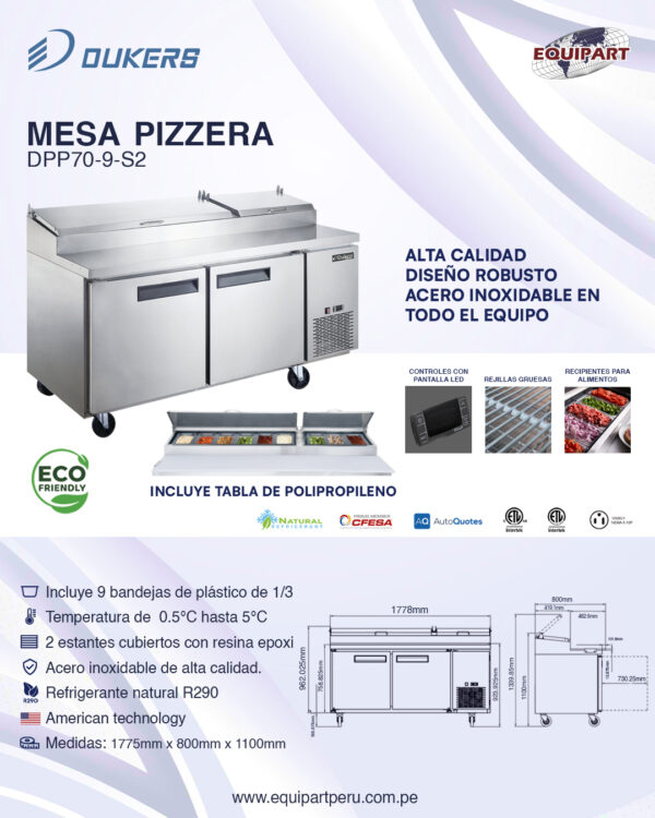 Mesa Pizzera Mesa Pizzera