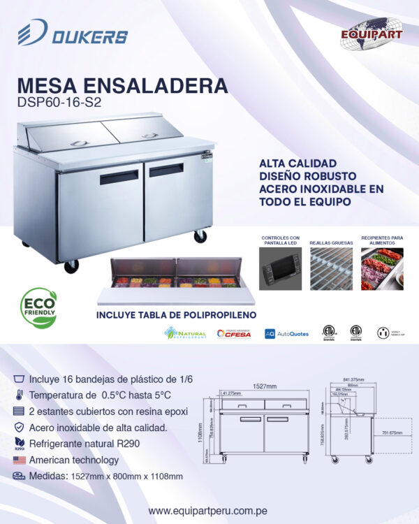 Mesa ensaladera Mesa ensaladera