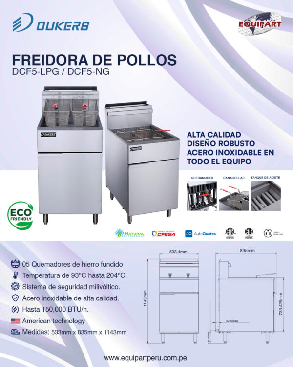 Freidora de Pollos Freidora de Pollos